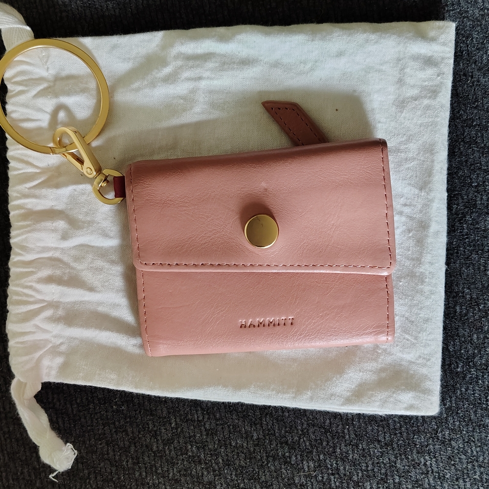 Hammitt Royce Key Pink Leather Wallet - Picture 3 of 3